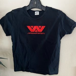 Vintage baby doll tee. Gothic-industrial band tee.